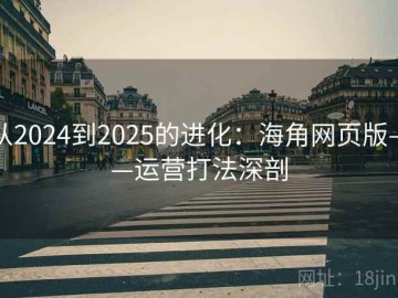 从2024到2025的进化：海角网页版——运营打法深剖