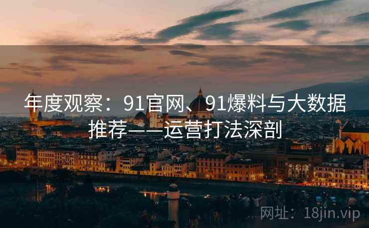 年度观察：91官网、91爆料与大数据推荐——运营打法深剖