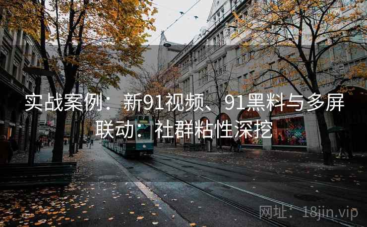 实战案例：新91视频、91黑料与多屏联动：社群粘性深挖