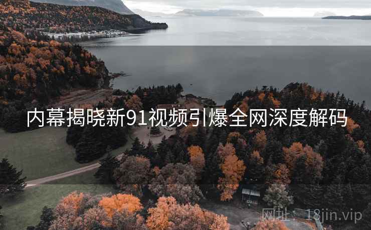 内幕揭晓新91视频引爆全网深度解码