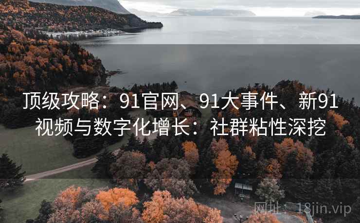 顶级攻略：91官网、91大事件、新91视频与数字化增长：社群粘性深挖