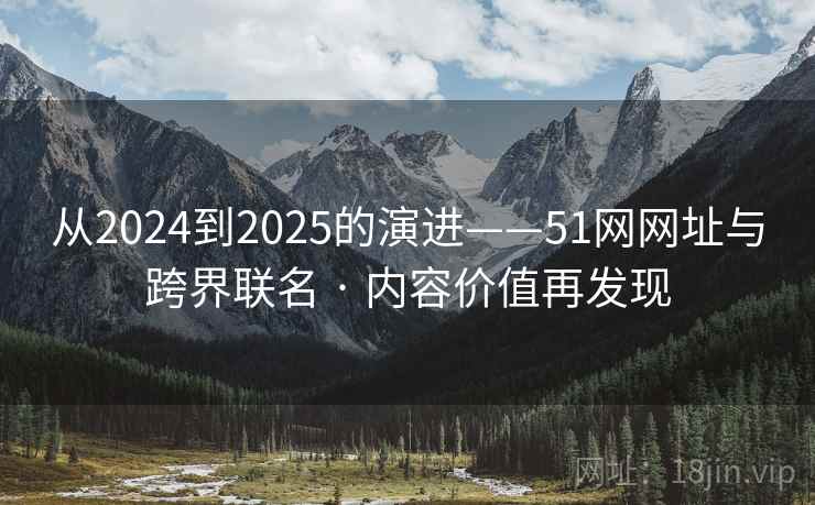 从2024到2025的演进——51网网址与跨界联名 · 内容价值再发现