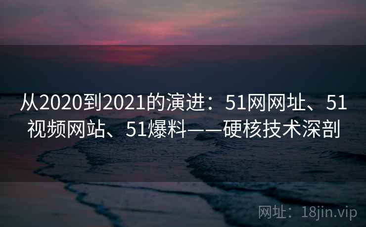 从2020到2021的演进：51网网址、51视频网站、51爆料——硬核技术深剖